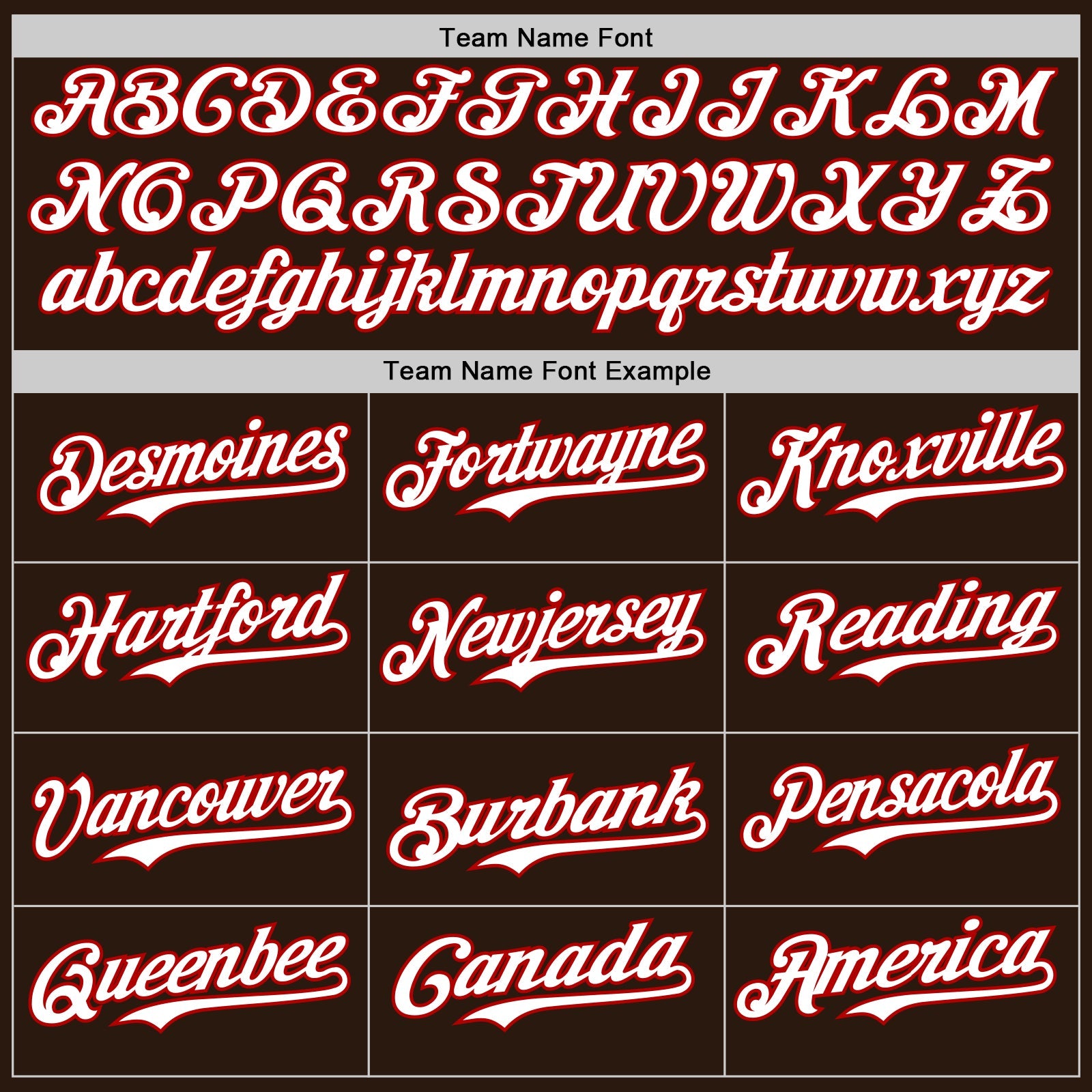 Custom Brown White-Red Authentic Baseball Jersey view 4
