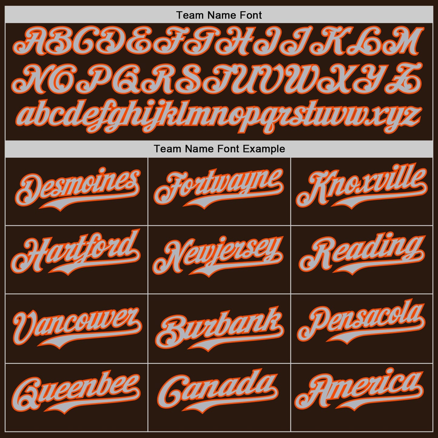Custom Brown Orange-Gray Authentic Baseball Jersey view 4