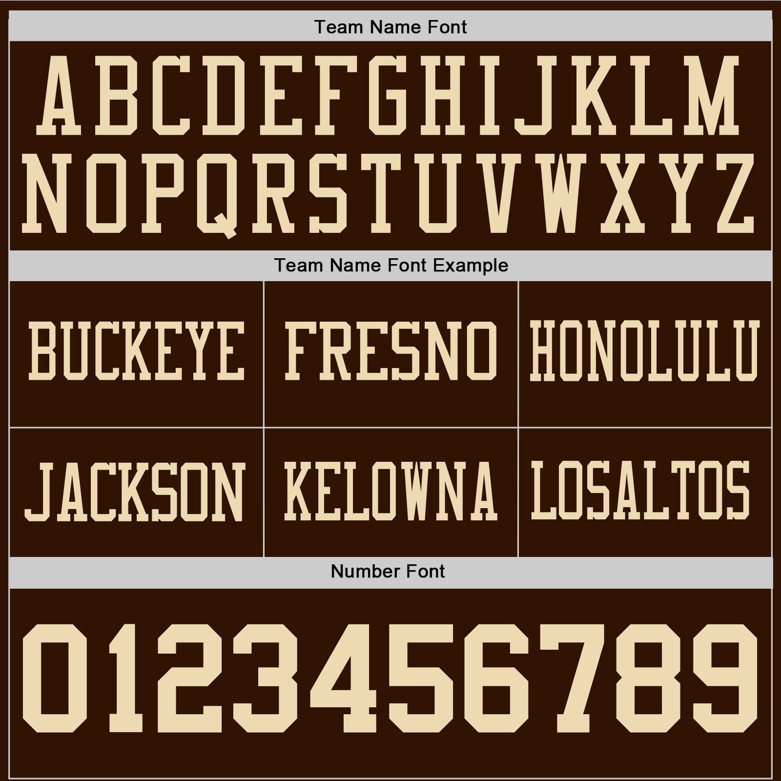 Custom Brown Cream Authentic Football Jersey view 4