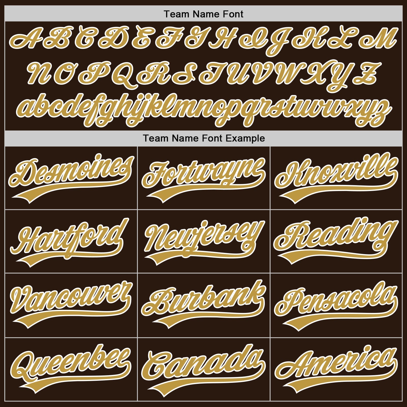 Custom Brown Old Gold-White Authentic Baseball Jersey view 4