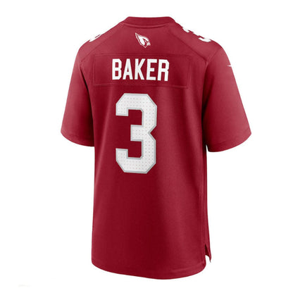 A.Cardinal #3 Budda Baker Game Player Jersey - Cardinal Stitched American Football Jerseys - Main View