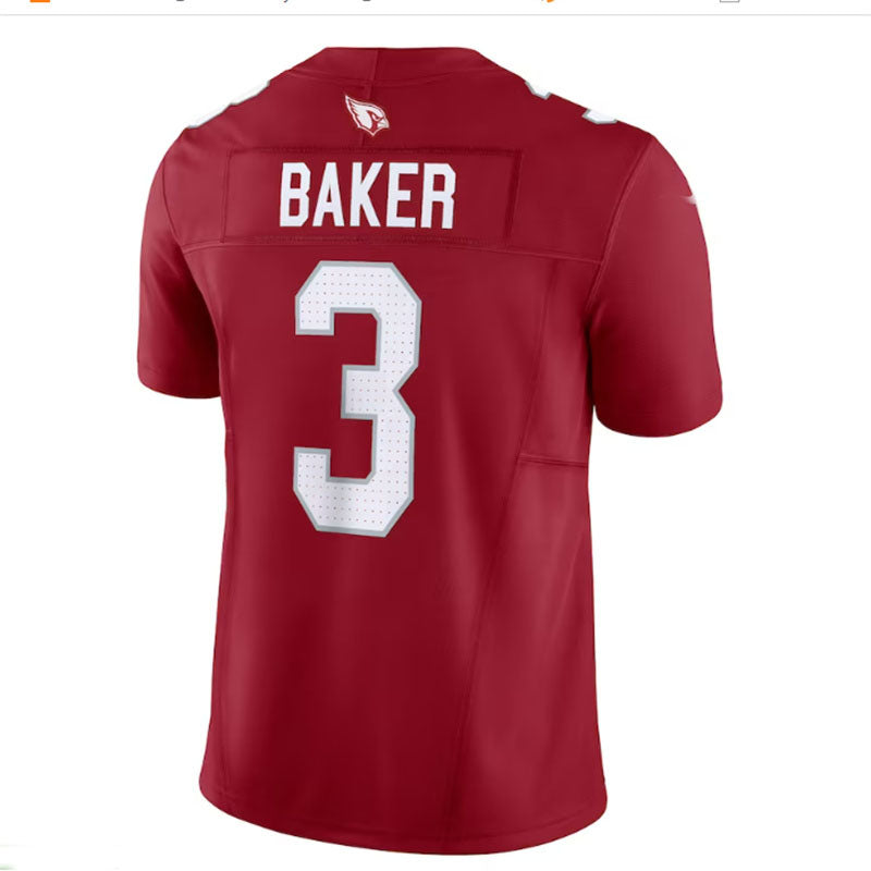 A.Cardinal #3 Budda Baker Vapor F.U.S.E. Limited Jersey - Cardinal Stitched American Football Jerseys - Main View