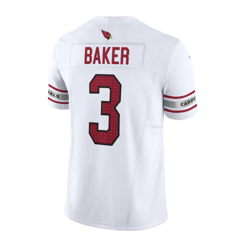 A.Cardinal #3 Budda Baker Vapor F.U.S.E. Limited Jersey - White Stitched American Football Jerseys - Main View