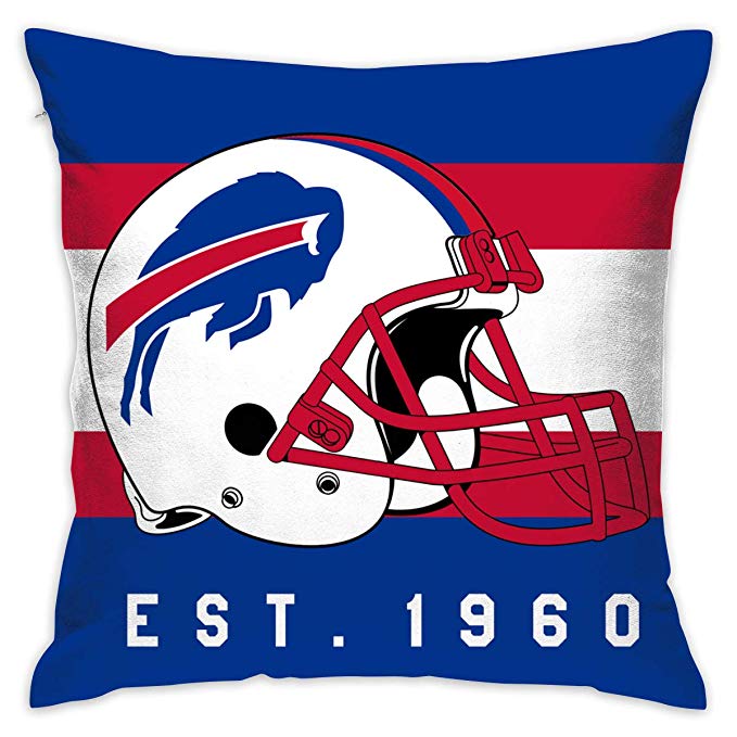 Football jerseys Design Personalized Pillowcase B.Bills Decorative Throw Pillow Covers - Main View
