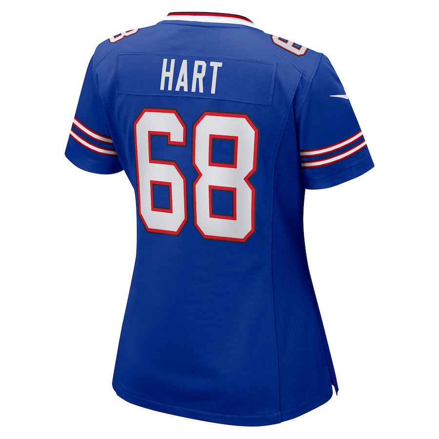 B.Bills #68 Bobby Hart Royal Game Jersey Stitched American Football Jerseys - Main View