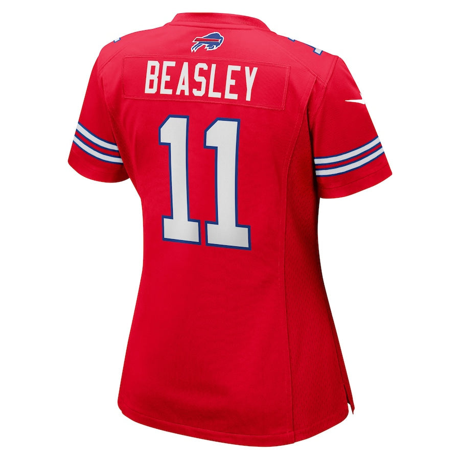 B.Bills #11 Cole Beasley Red Game Player Jersey Stitched American Football Jerseys - Main View