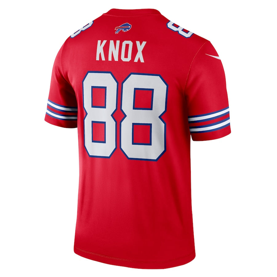 B.Bills #88 Dawson Knox Red Legend Jersey Stitched American Football Jerseys - Main View