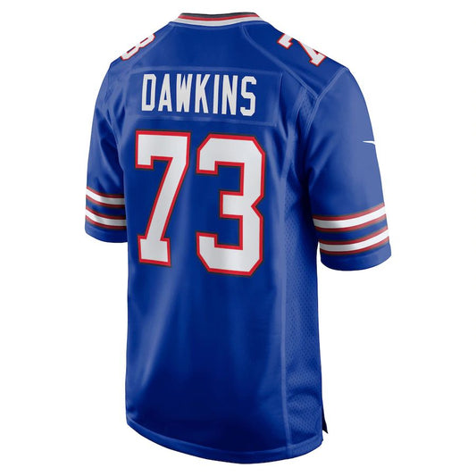 B.Bills #73 Dion Dawkins Royal Game Player Jersey Stitched American Football Jerseys - Main View