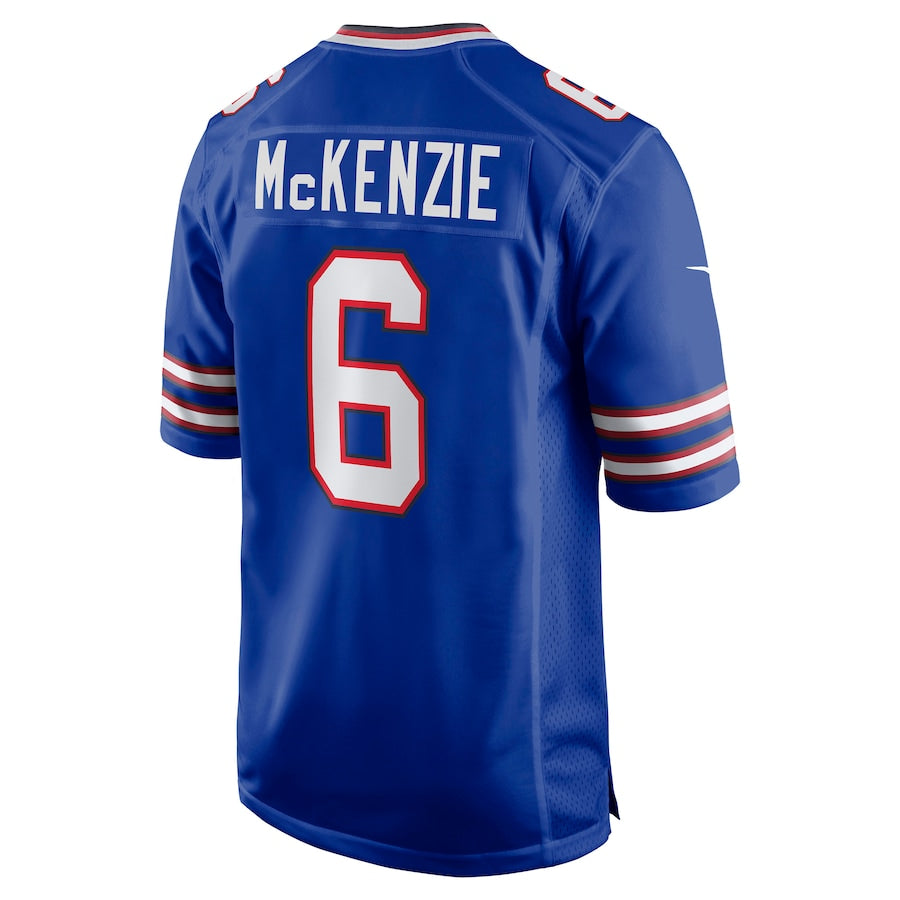 B.Bills #6 Isaiah McKenzie  Royal Game Jersey American Stitched Football Jerseys - Main View