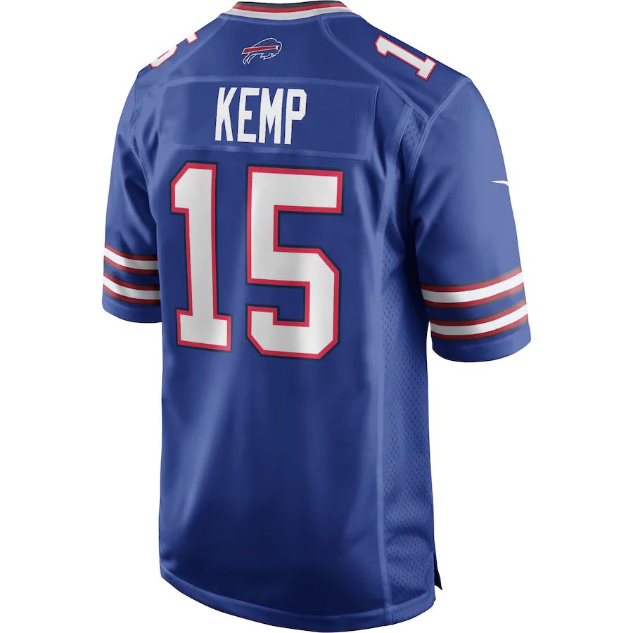 B.Bills #15 Jack Kemp Royal Game Retired Player Jersey American Stitched Football Jerseys - Main View