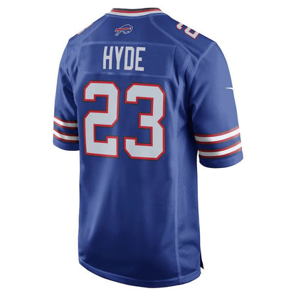 B.Bills #23 Micah Hyde Royal Team Game Jersey American Stitched Football Jerseys - Main View