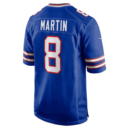 B.Bills #8 Sam Martin Royal Game Player Jersey American Stitched Football Jerseys - Main View