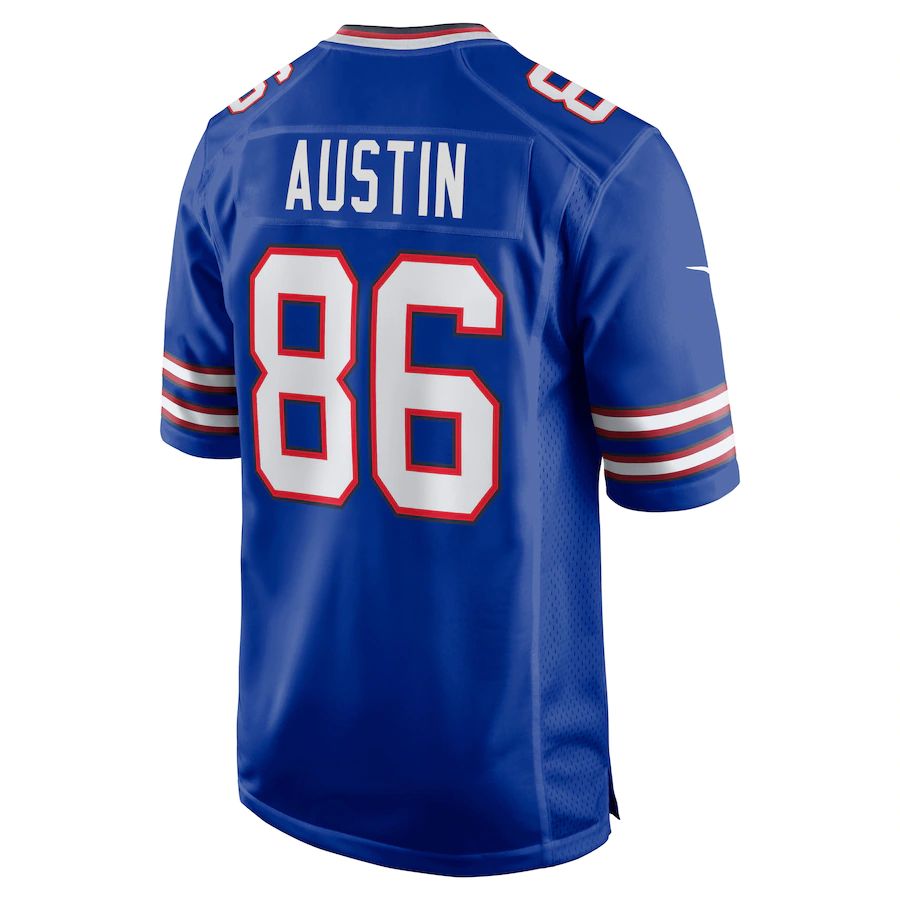 B.Bills #86 Tavon Austin Royal Game Player Jersey American Stitched Football Jerseys - Main View