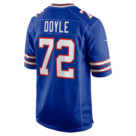 B.Bills #72 Tommy Doyle Royal Game Player Jersey American Stitched Football Jerseys - Main View