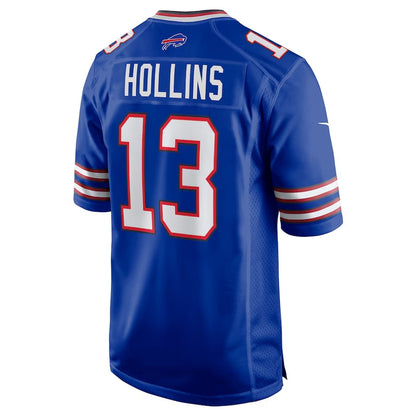 B.Bills #13 Mack Hollins Game Jersey - Royal Football Jerseys - Main View