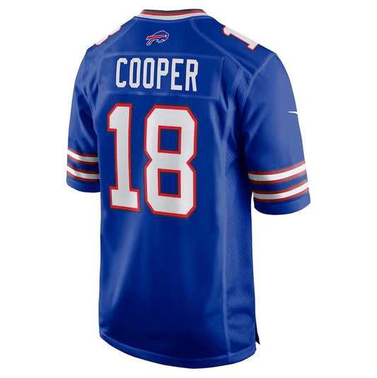 B.Bills #18 Amari Cooper Royal 2nd Alternate Game American Football Jerseys - Main View
