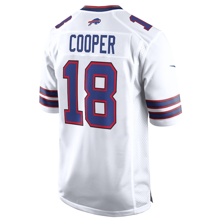 B.Bills #18 Amari Cooper White 2nd Alternate Game American Football Jerseys - Main View