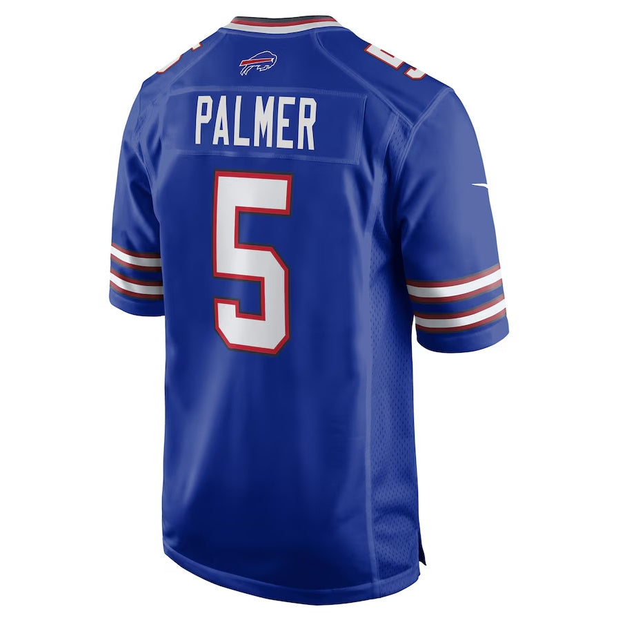 B.Bills #5 Josh Palmer Royal Team Game American Football Jerseys - Main View