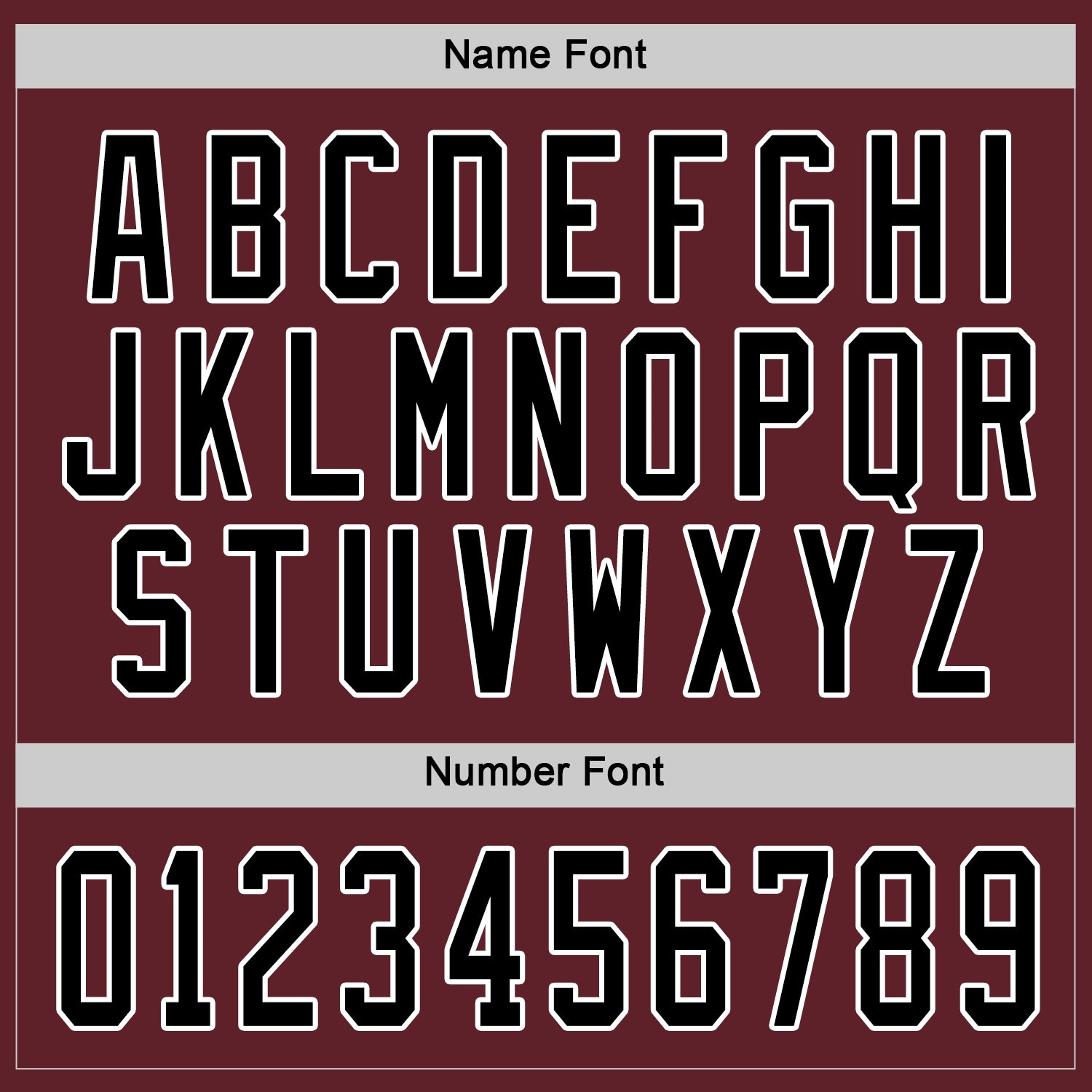 Custom Burgundy Black-White Hockey Jersey view 4