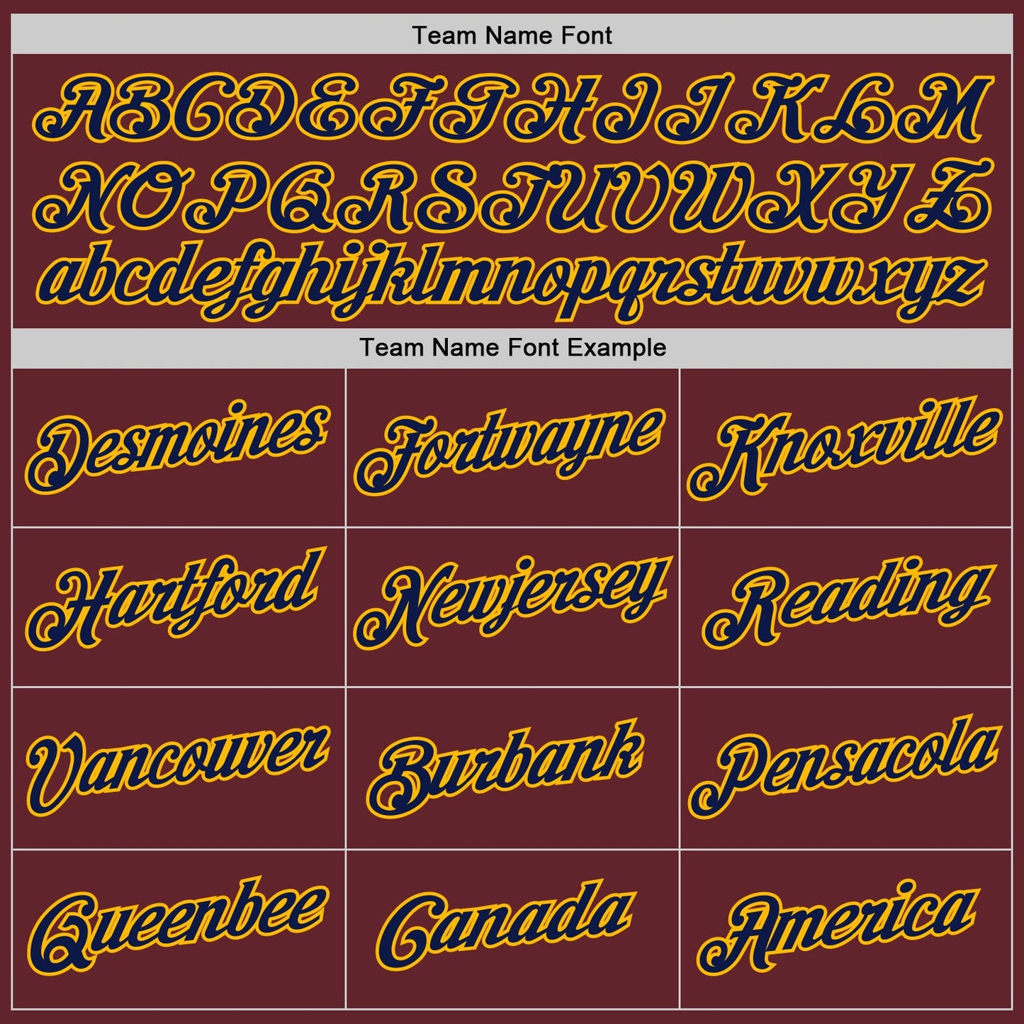 Custom Burgundy Navy-Gold Performance T-Shirt view 3