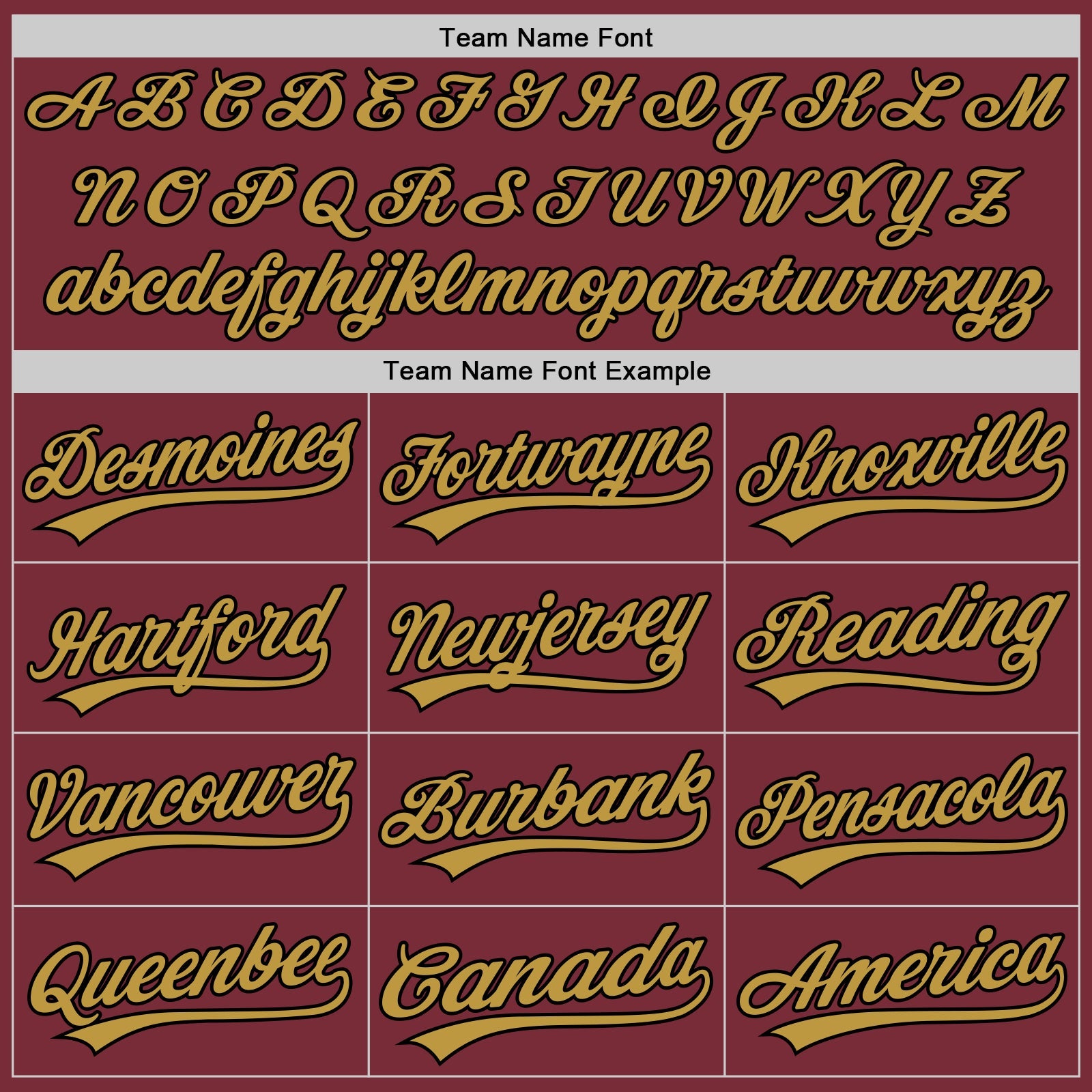 Custom Burgundy Black-Old Gold Authentic Baseball Jersey view 4