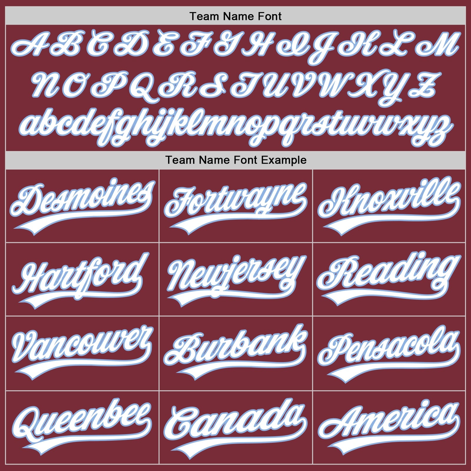 Custom Burgundy White-Light Blue Authentic Baseball Jersey view 5