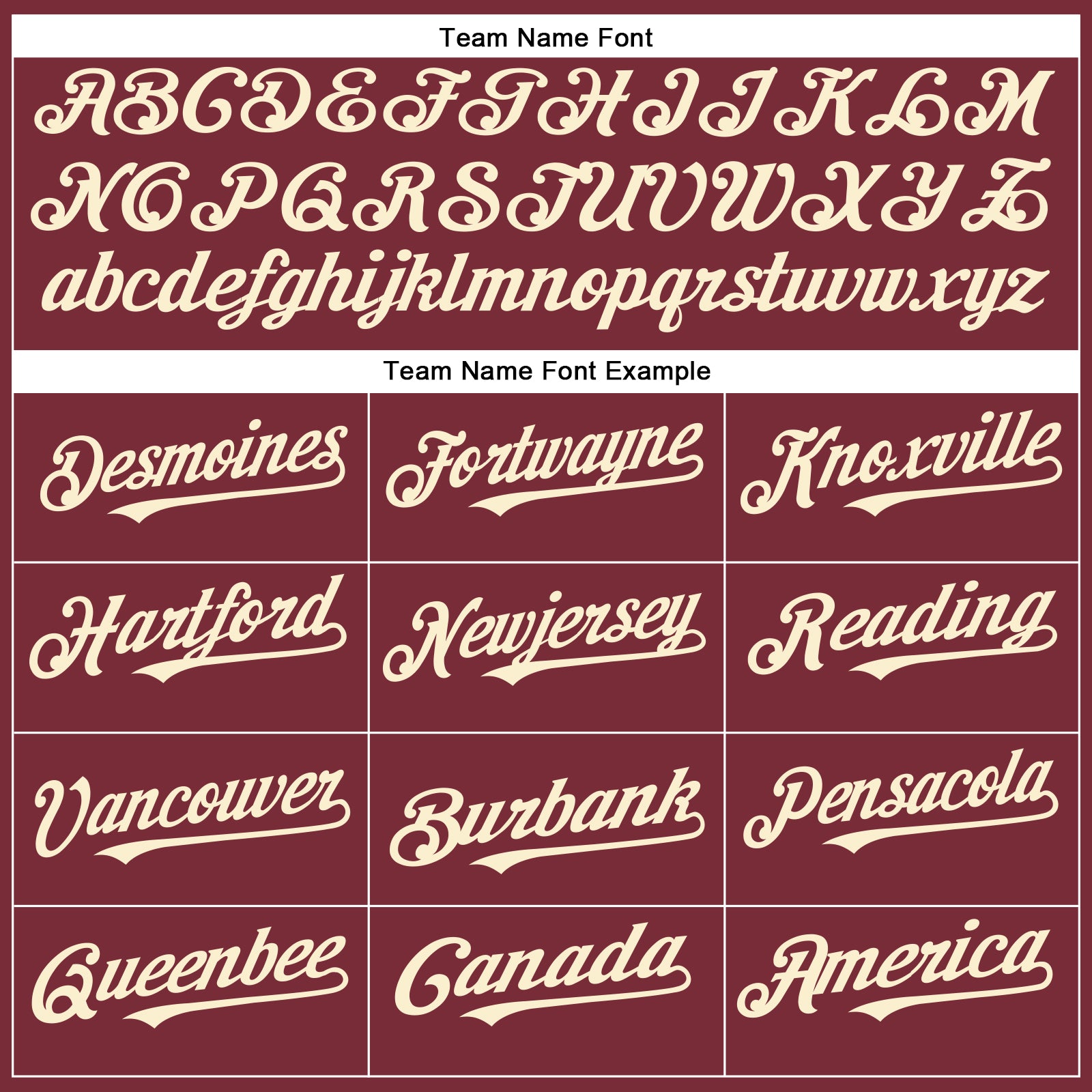 Custom Burgundy Cream Authentic Baseball Jersey view 4