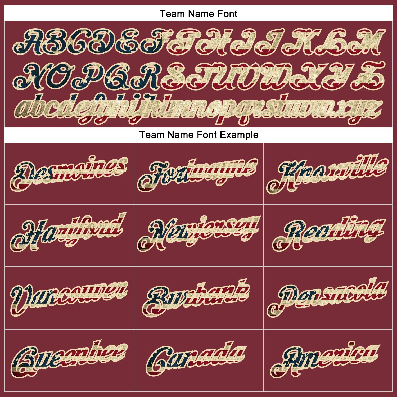 Custom Burgundy Vintage USA Flag-City Cream Performance T-Shirt view 3