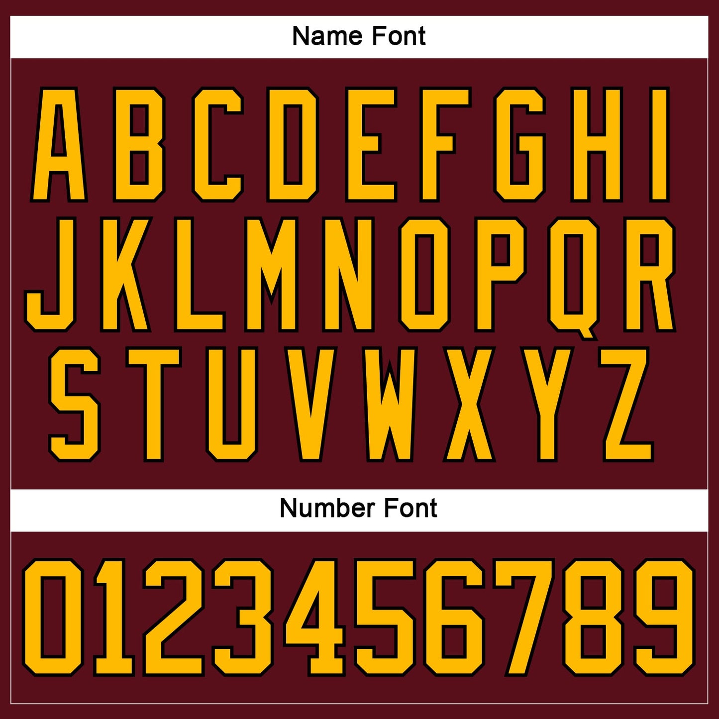 Custom Burgundy Gold-Black Hockey Lace Neck Jersey view 5