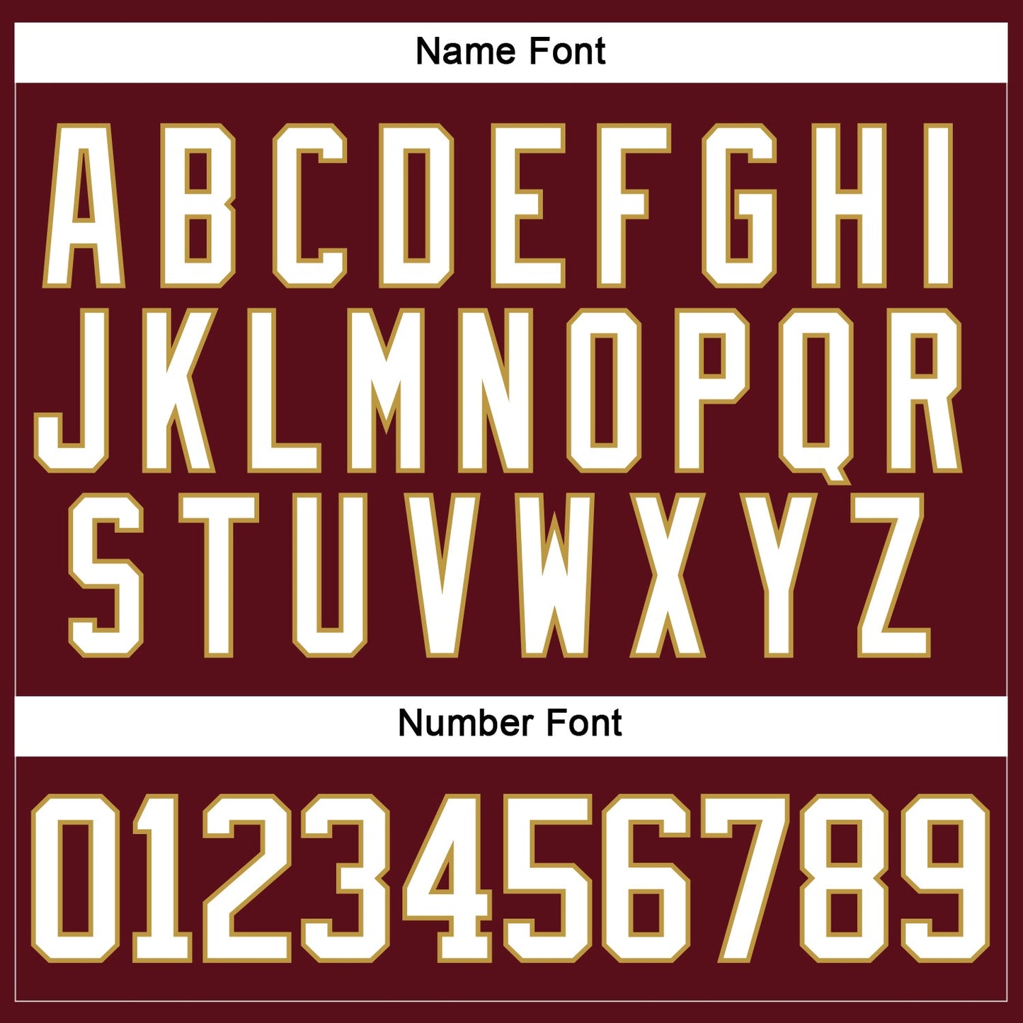 Custom Burgundy White-Old Gold Hockey Lace Neck Jersey view 5