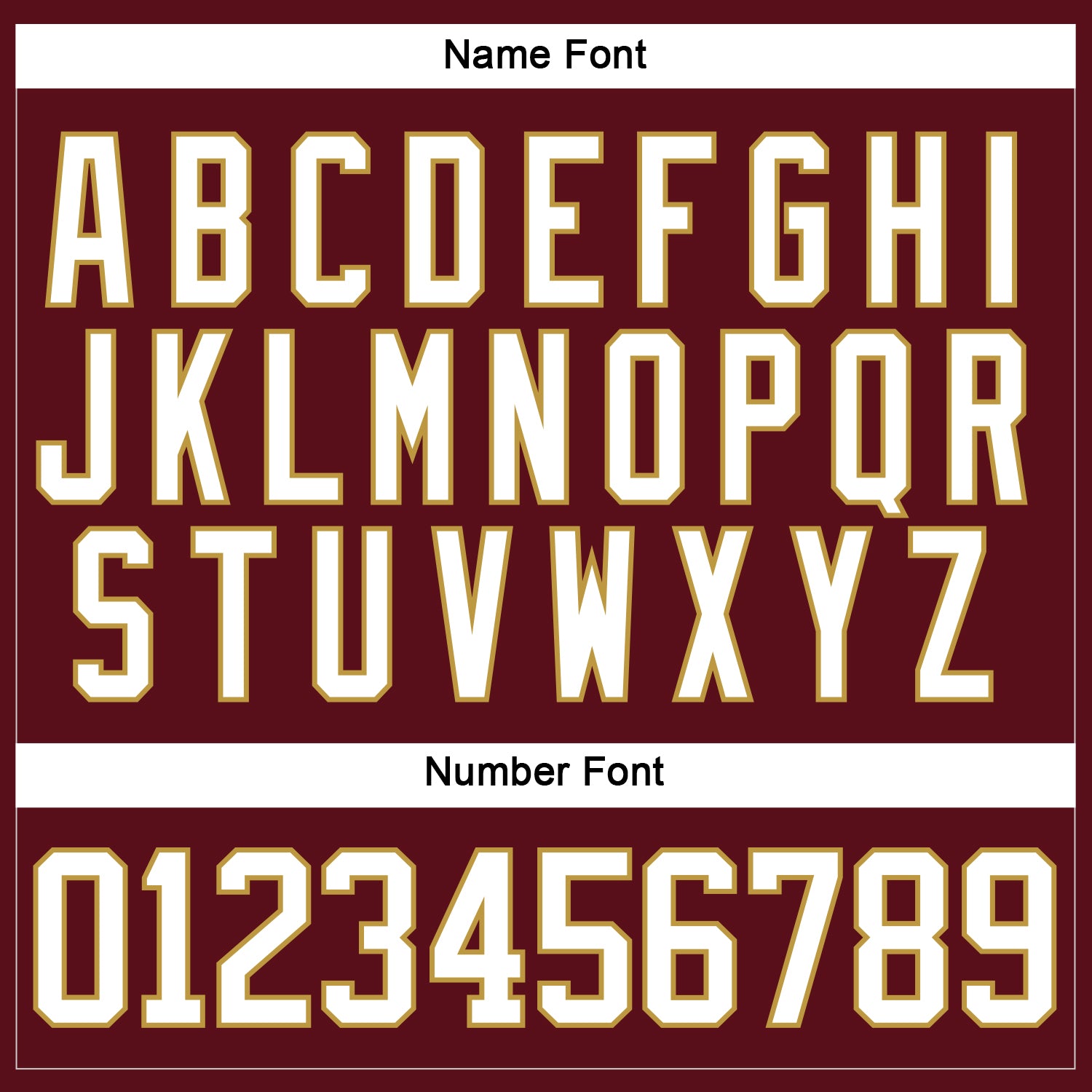Custom Burgundy White-Old Gold Hockey Lace Neck Jersey view 5