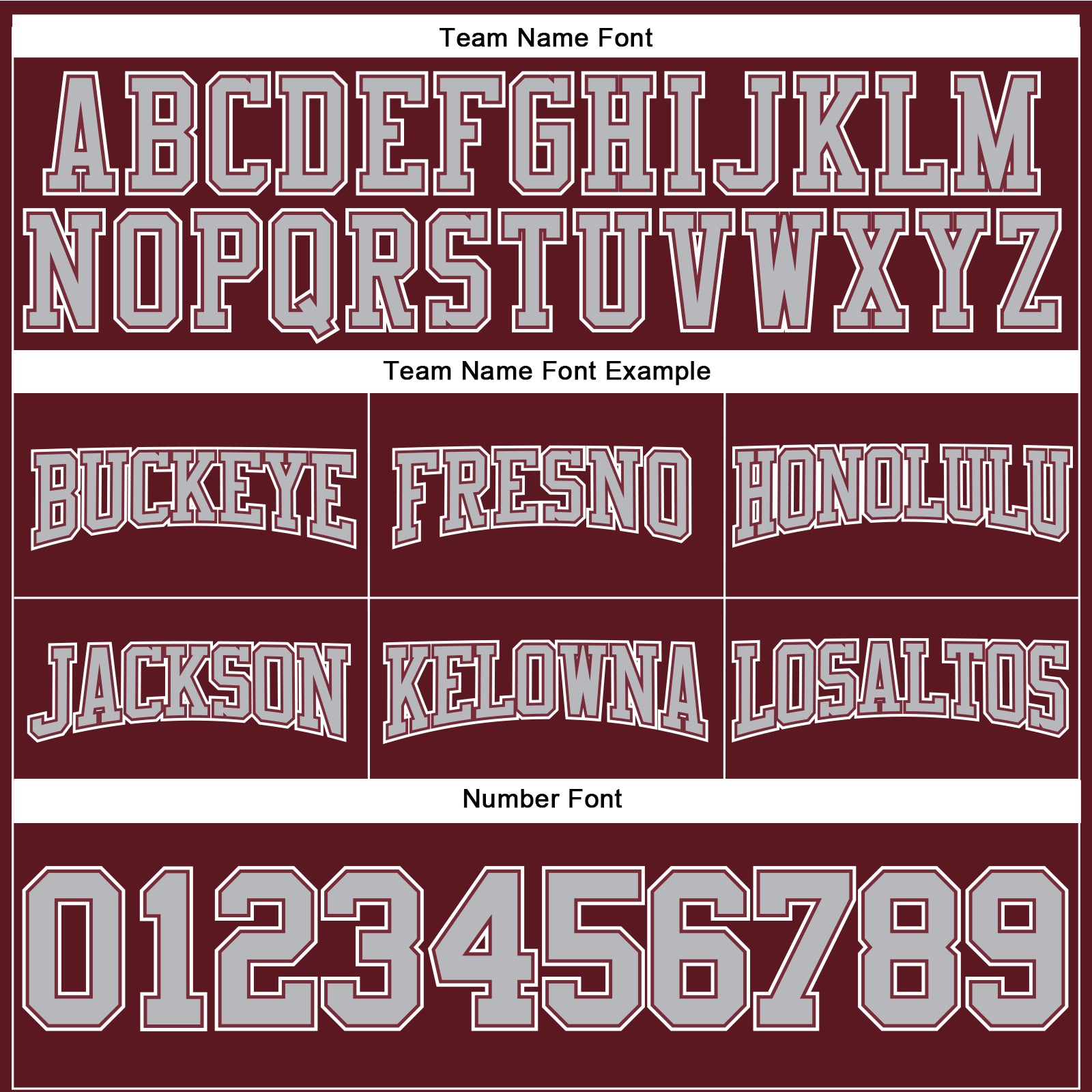 Custom Stitched Burgundy Gray-White Football Pullover Sweatshirt Hoodie view 3