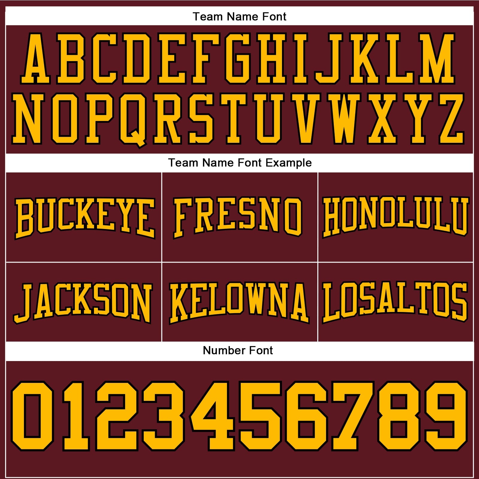 Custom Stitched Burgundy Gold-Black Football Pullover Sweatshirt Hoodie view 3