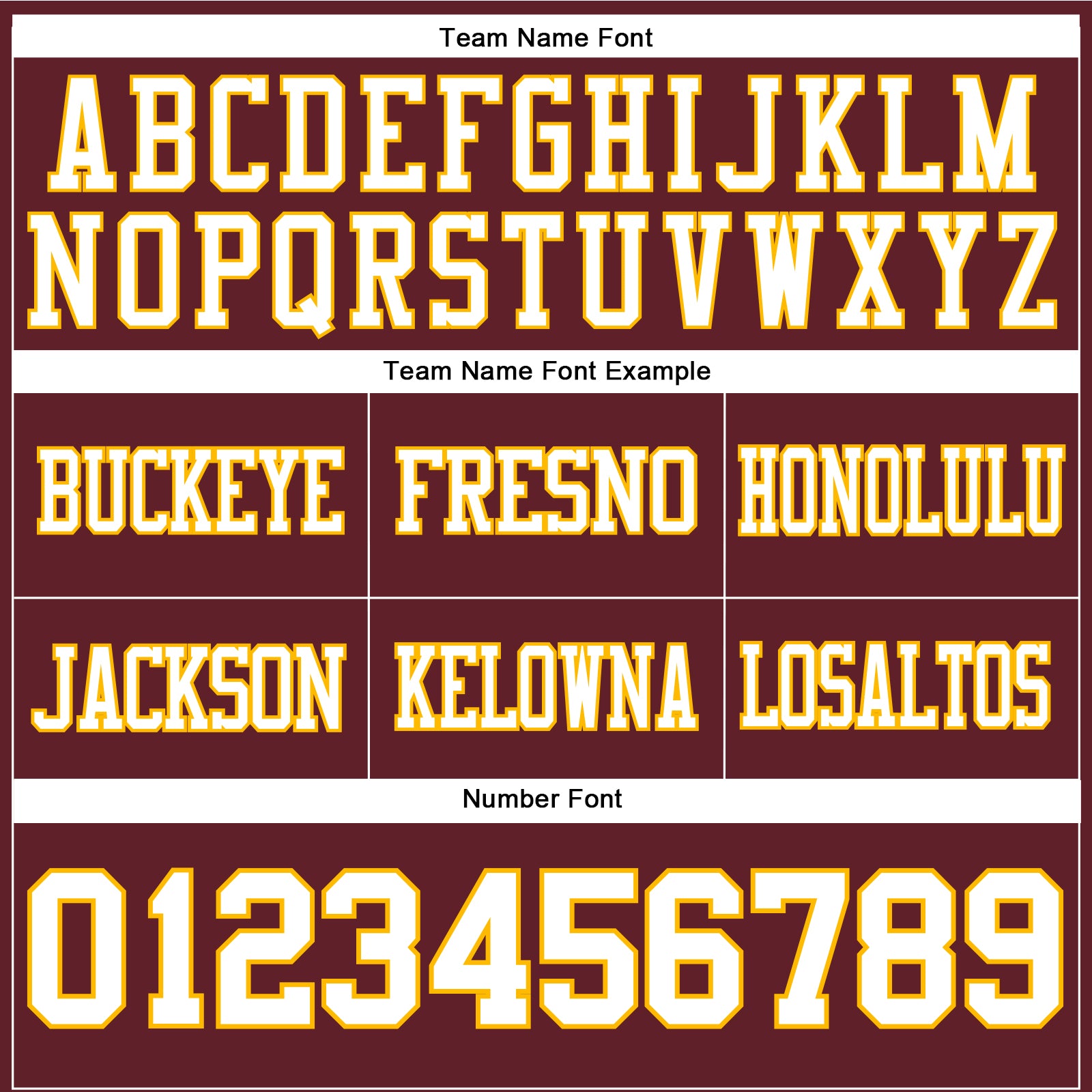 Custom Burgundy White-Gold Authentic Football Jersey view 3