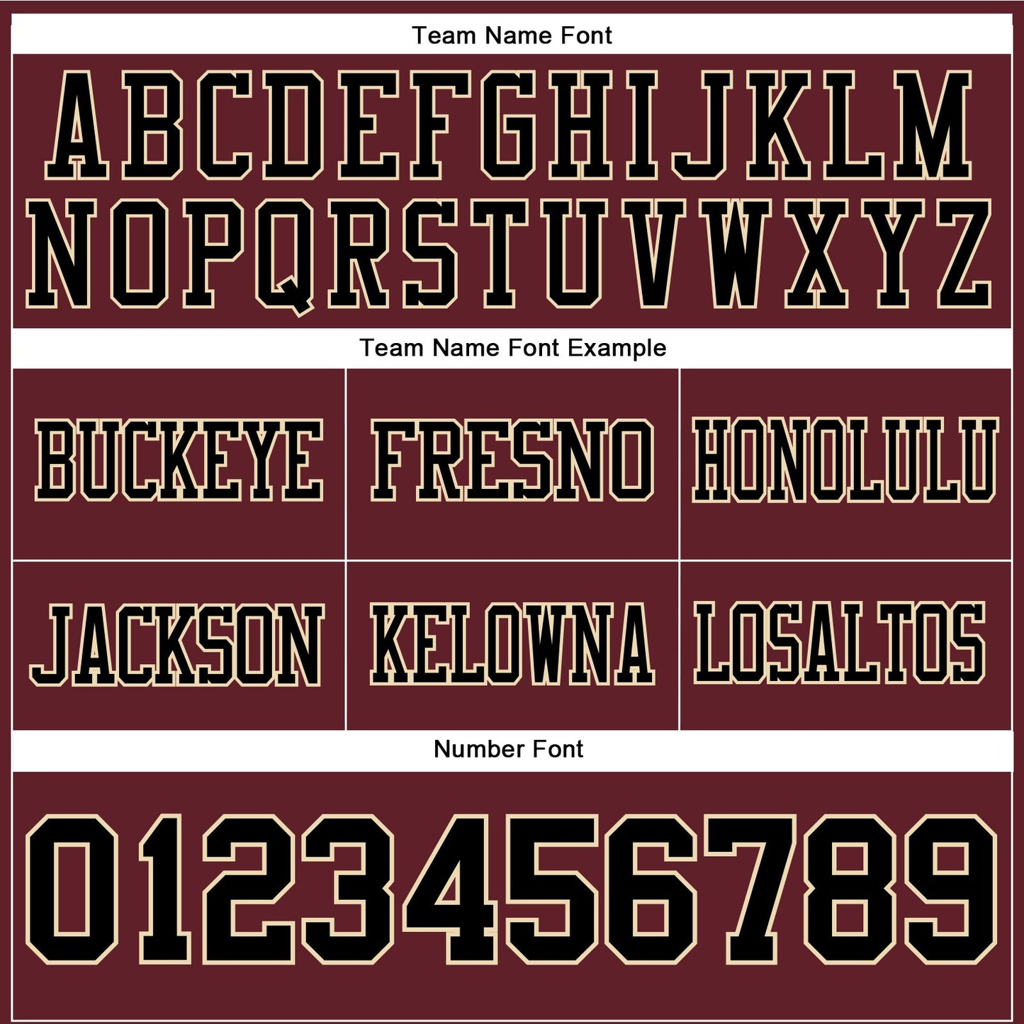Custom Burgundy Black-City Cream Authentic Football Jersey view 3