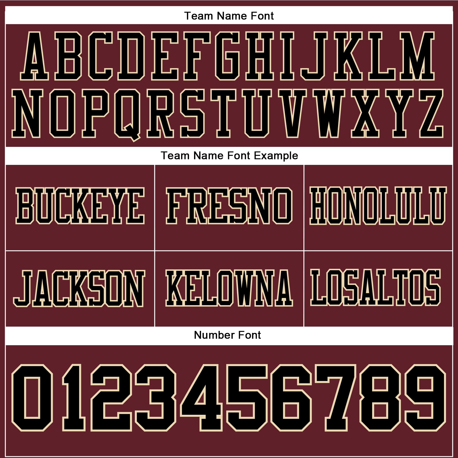 Custom Burgundy Black-City Cream Authentic Football Jersey view 3