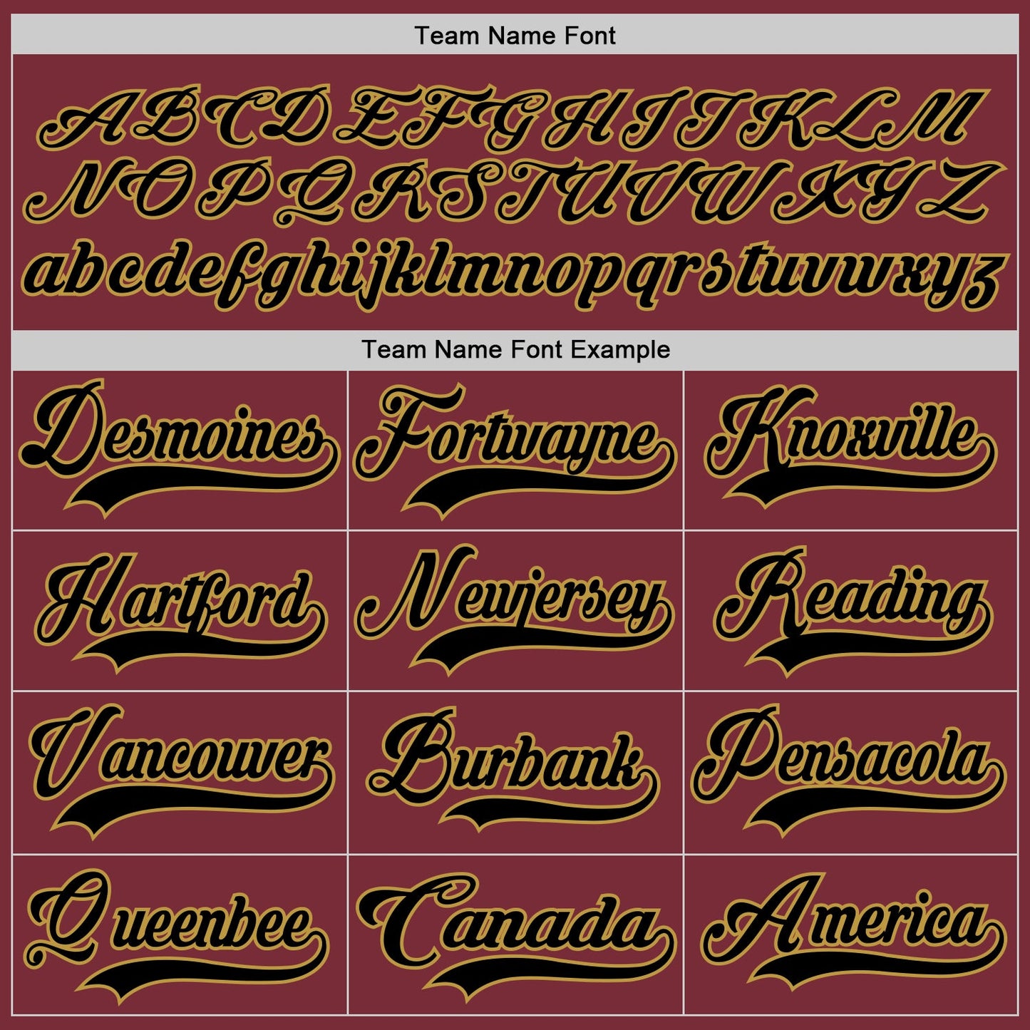 Custom Burgundy Black-Old Gold Hockey Lace Neck Jersey view 4