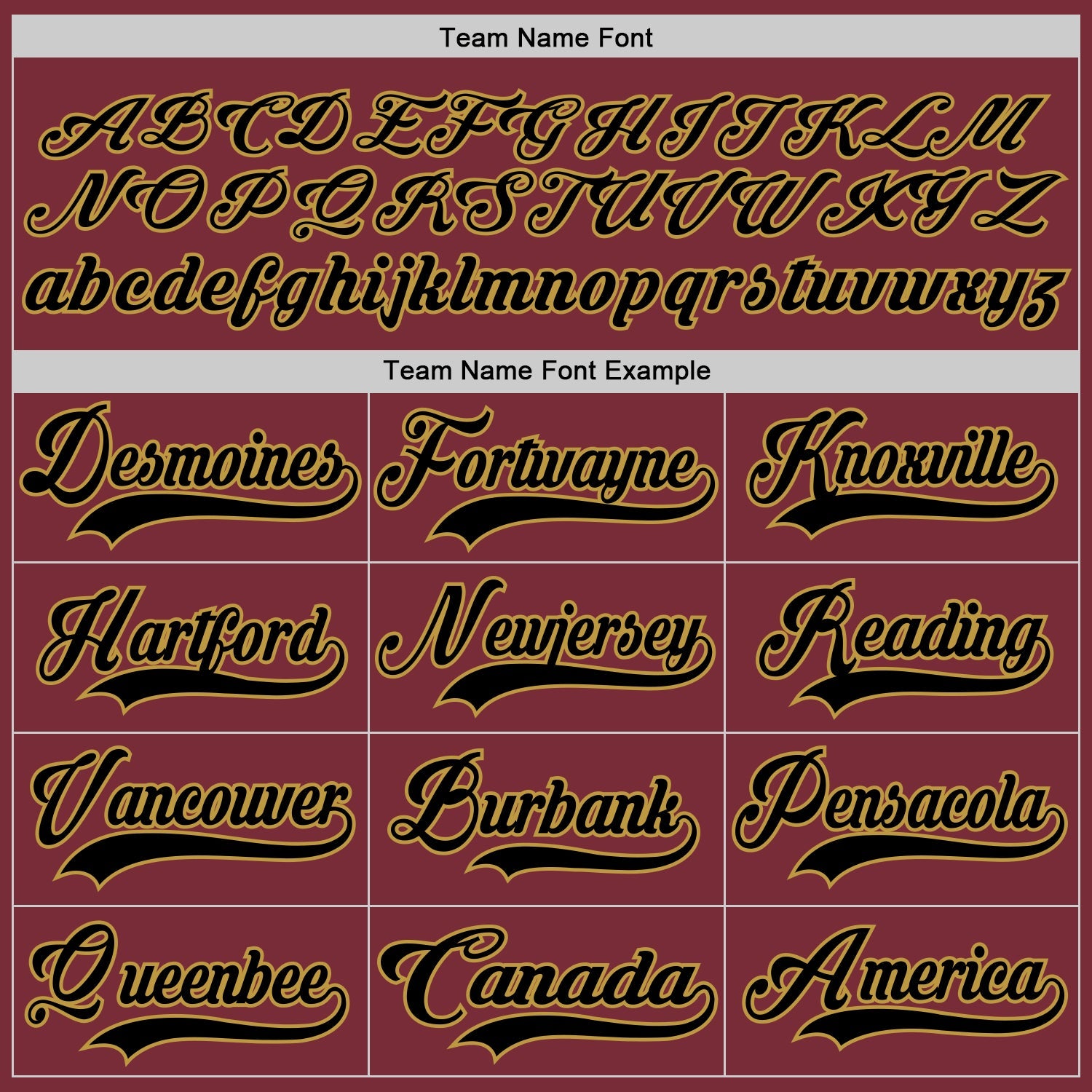 Custom Burgundy Black-Old Gold Hockey Lace Neck Jersey view 4