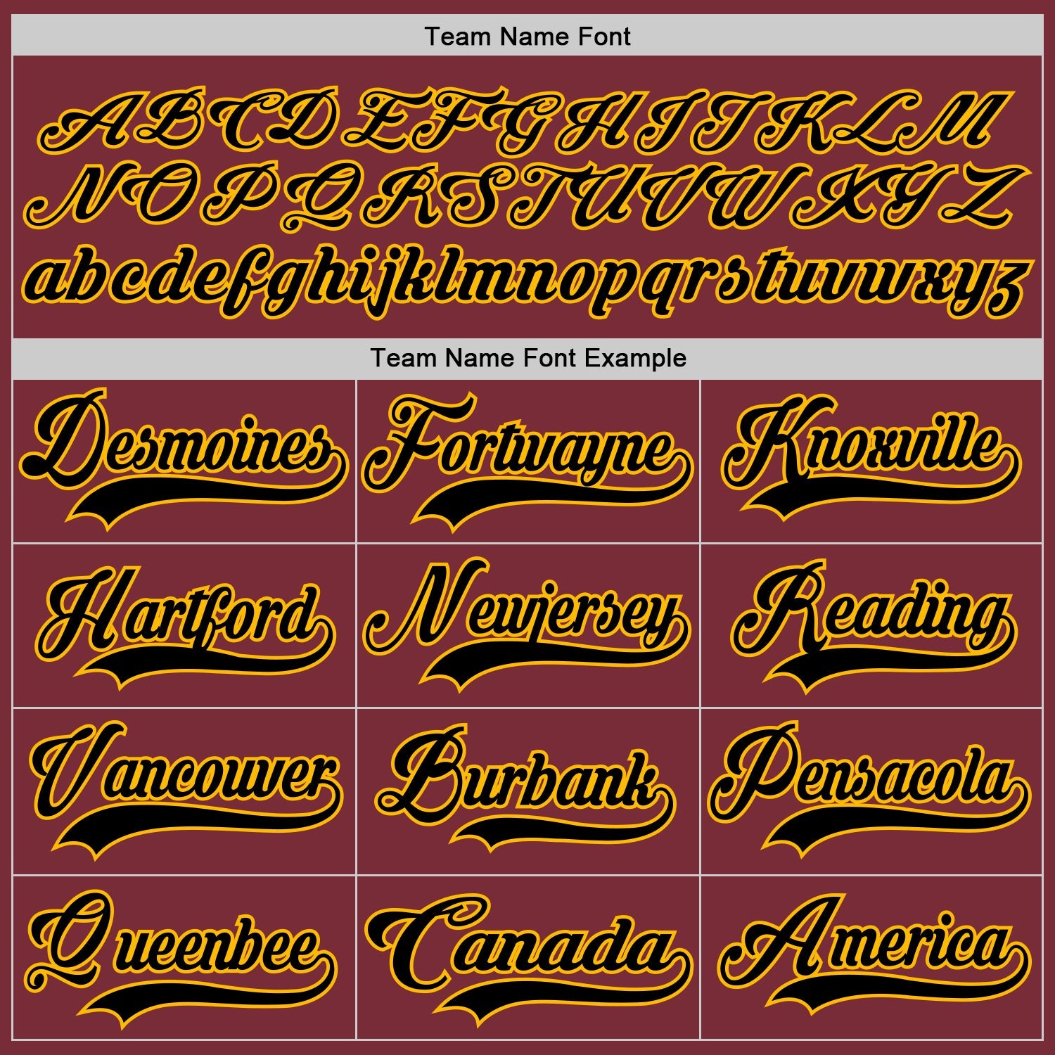 Custom Burgundy Black-Gold Hockey Lace Neck Jersey view 4