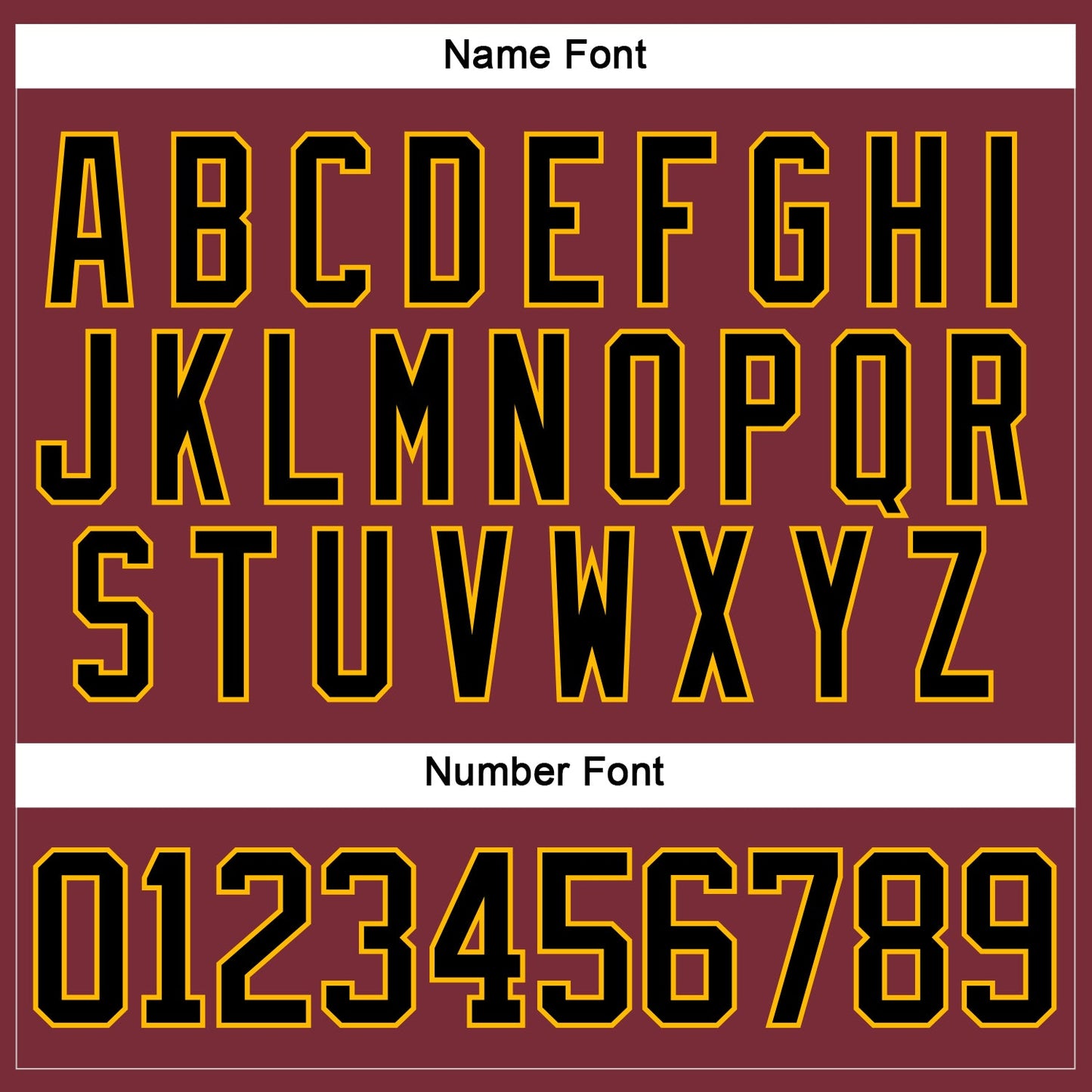Custom Burgundy Black-Gold Hockey Lace Neck Jersey view 5