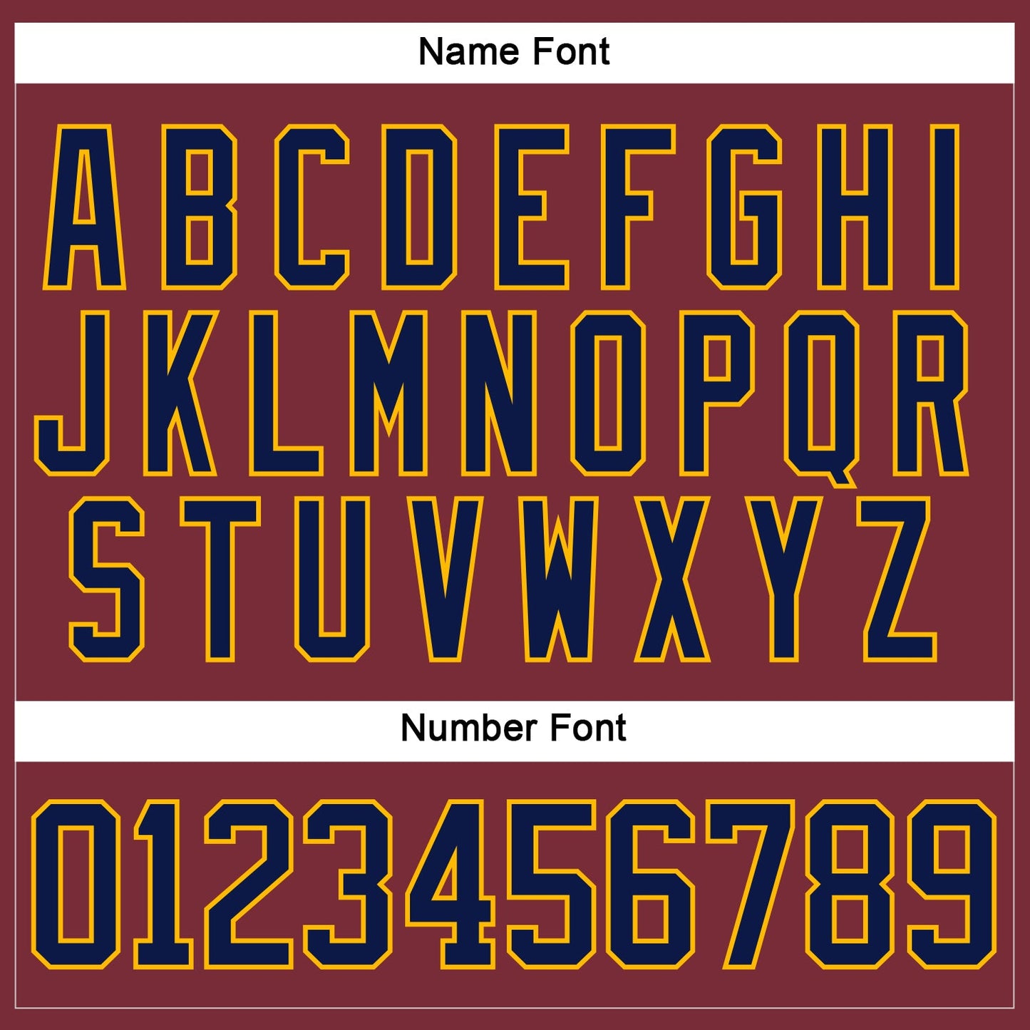 Custom Burgundy Navy-Gold Hockey Lace Neck Jersey view 5