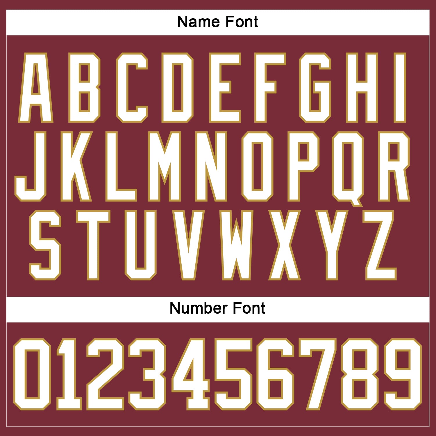 Custom Burgundy White-Old Gold Hockey Lace Neck Jersey view 5