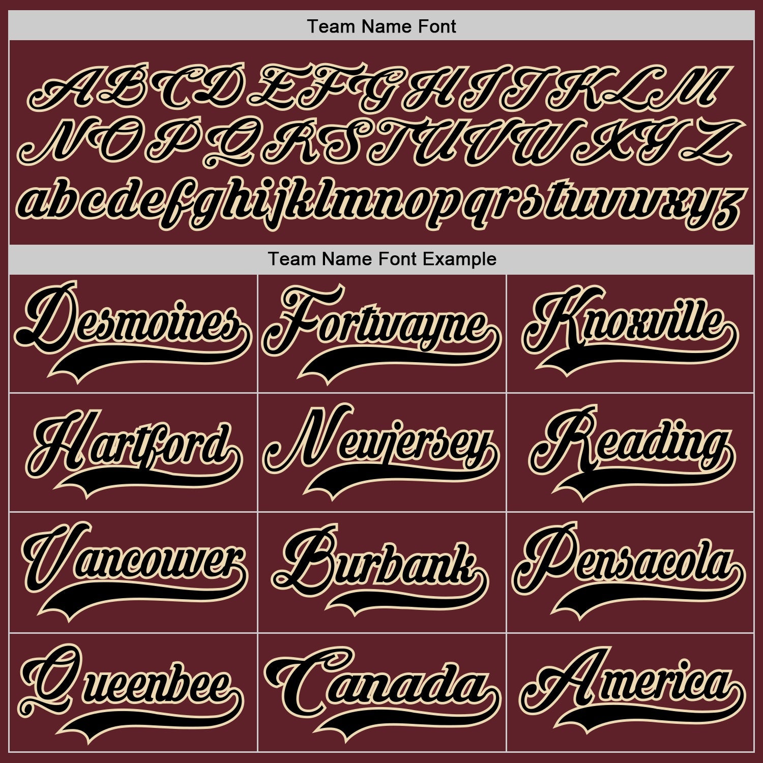 Custom Burgundy Black-Cream Hockey Jersey view 4