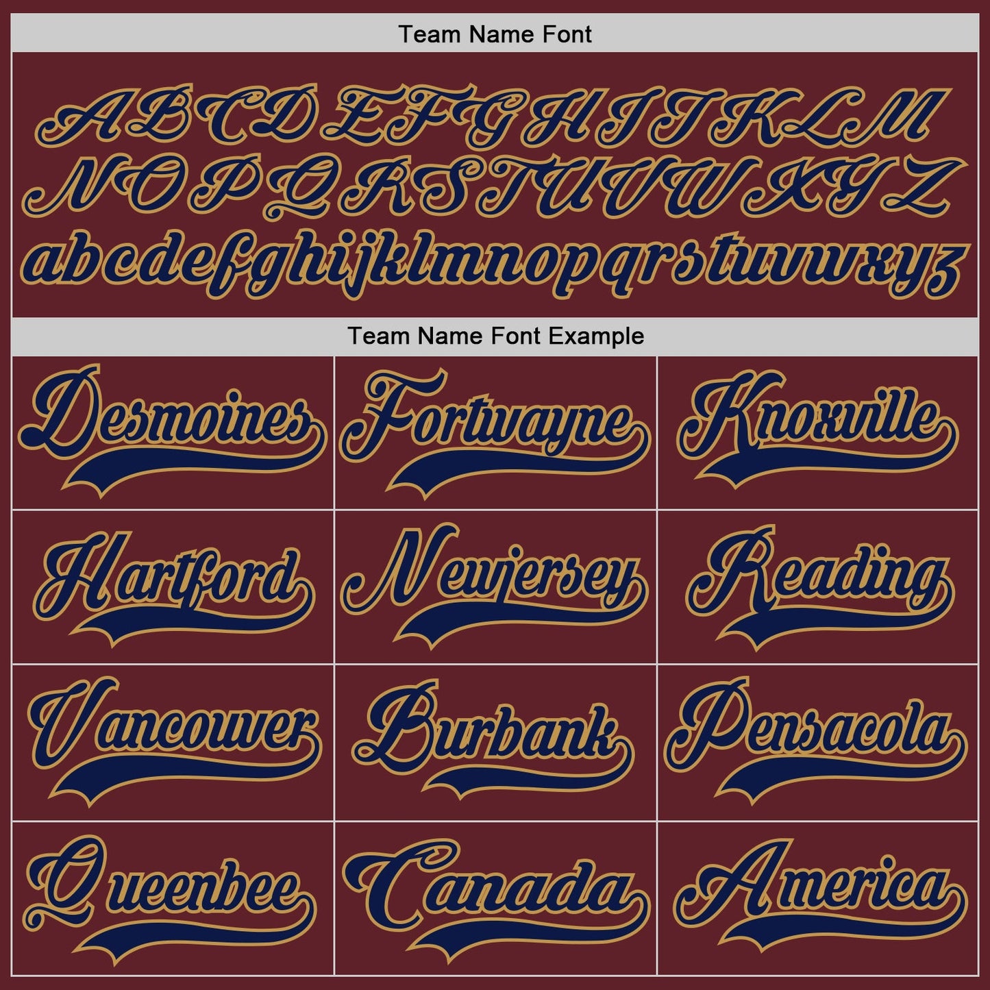 Custom Burgundy Navy-Old Gold Hockey Jersey view 4