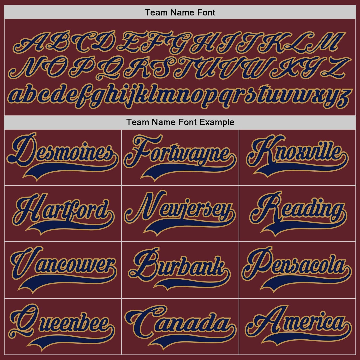 Custom Burgundy Navy-Old Gold Hockey Jersey view 4