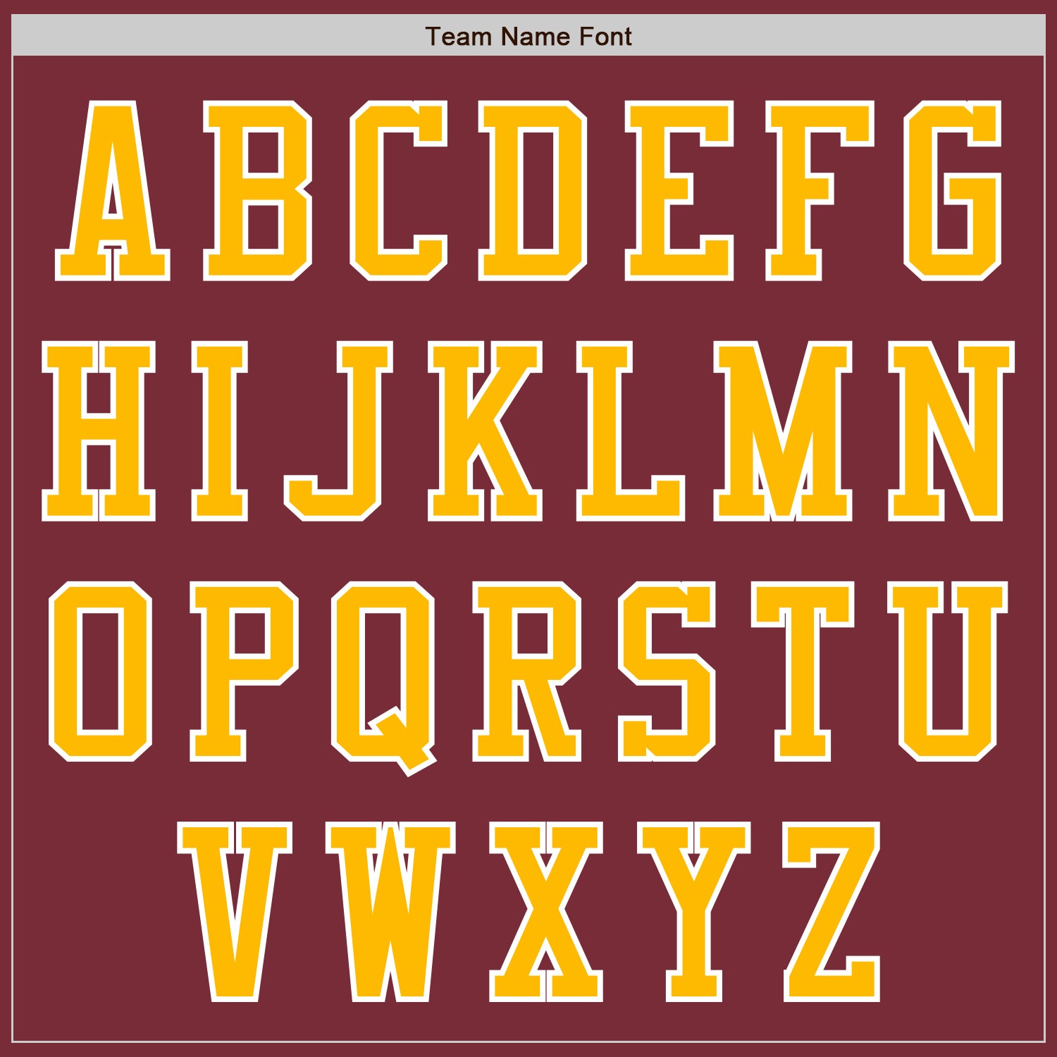 Custom Burgundy Gold-White Authentic Baseball Jersey view 3