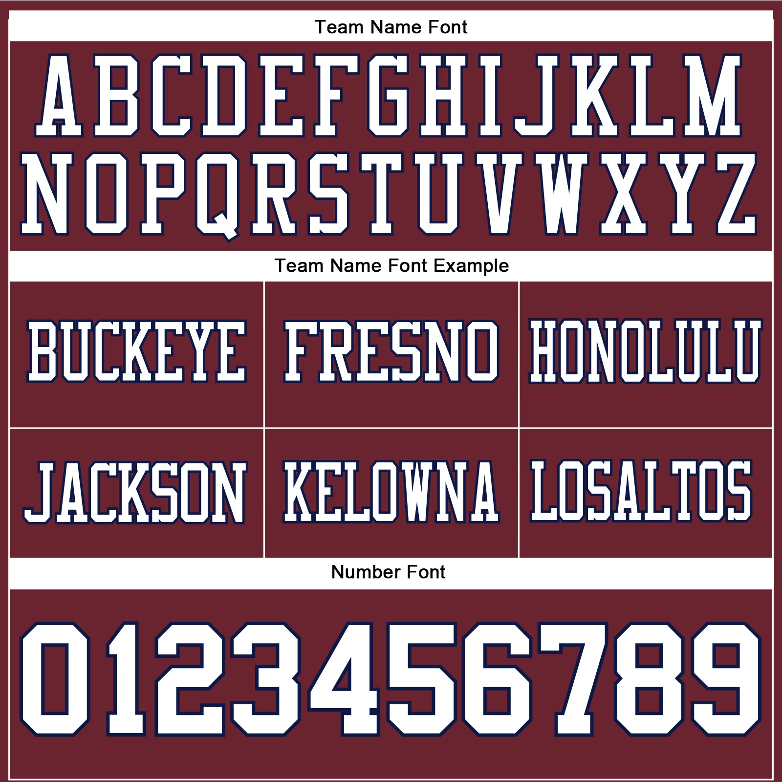 Custom Burgundy White-Navy Authentic Football Jersey view 4