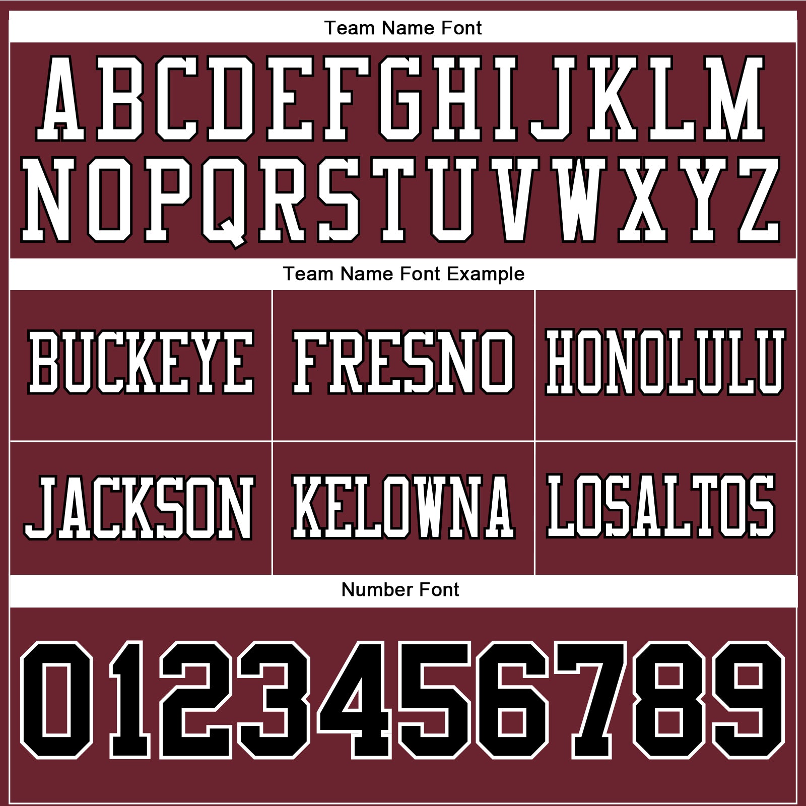 Custom Burgundy Black-White Authentic Football Jersey view 4