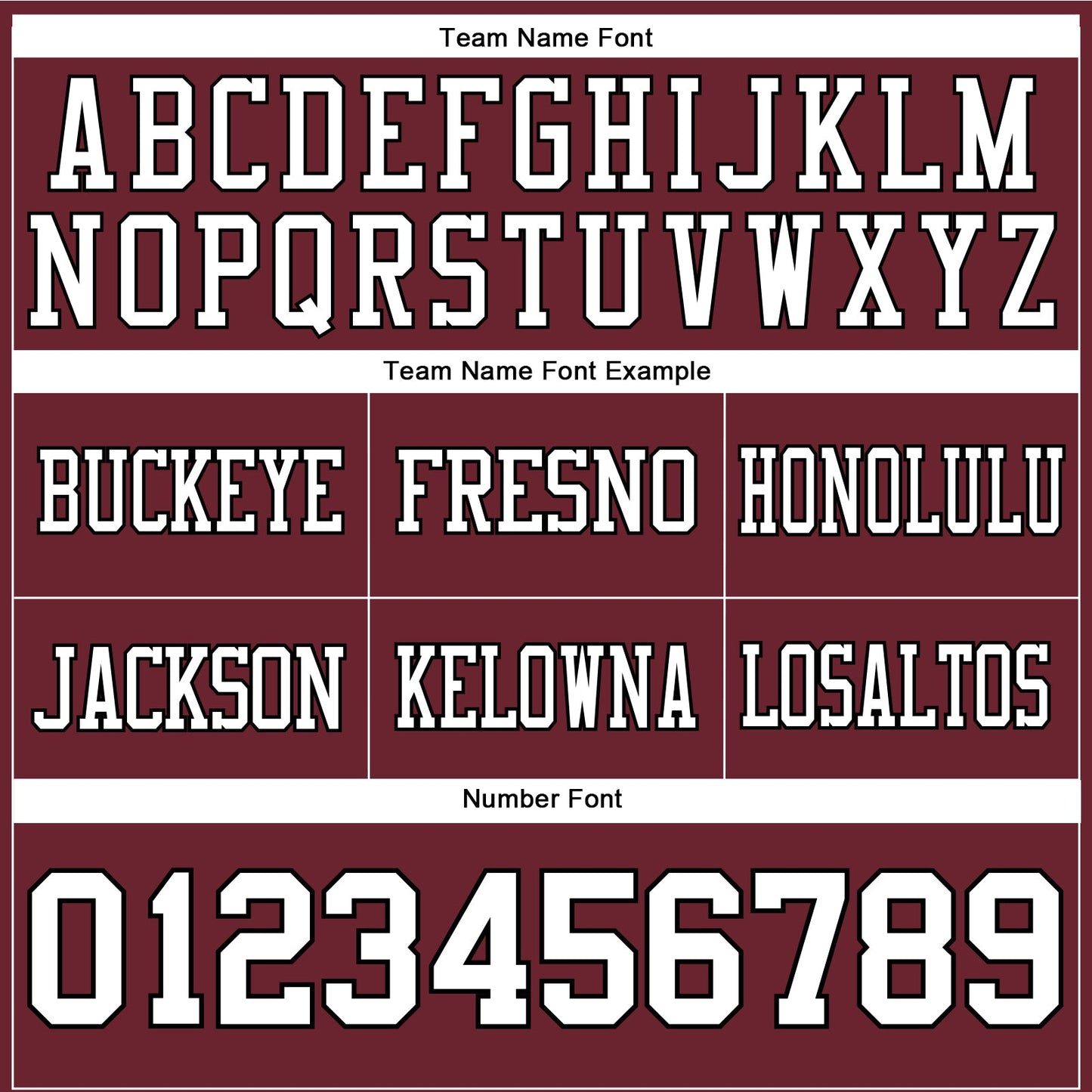 Custom Burgundy White-Black Authentic Football Jersey view 4