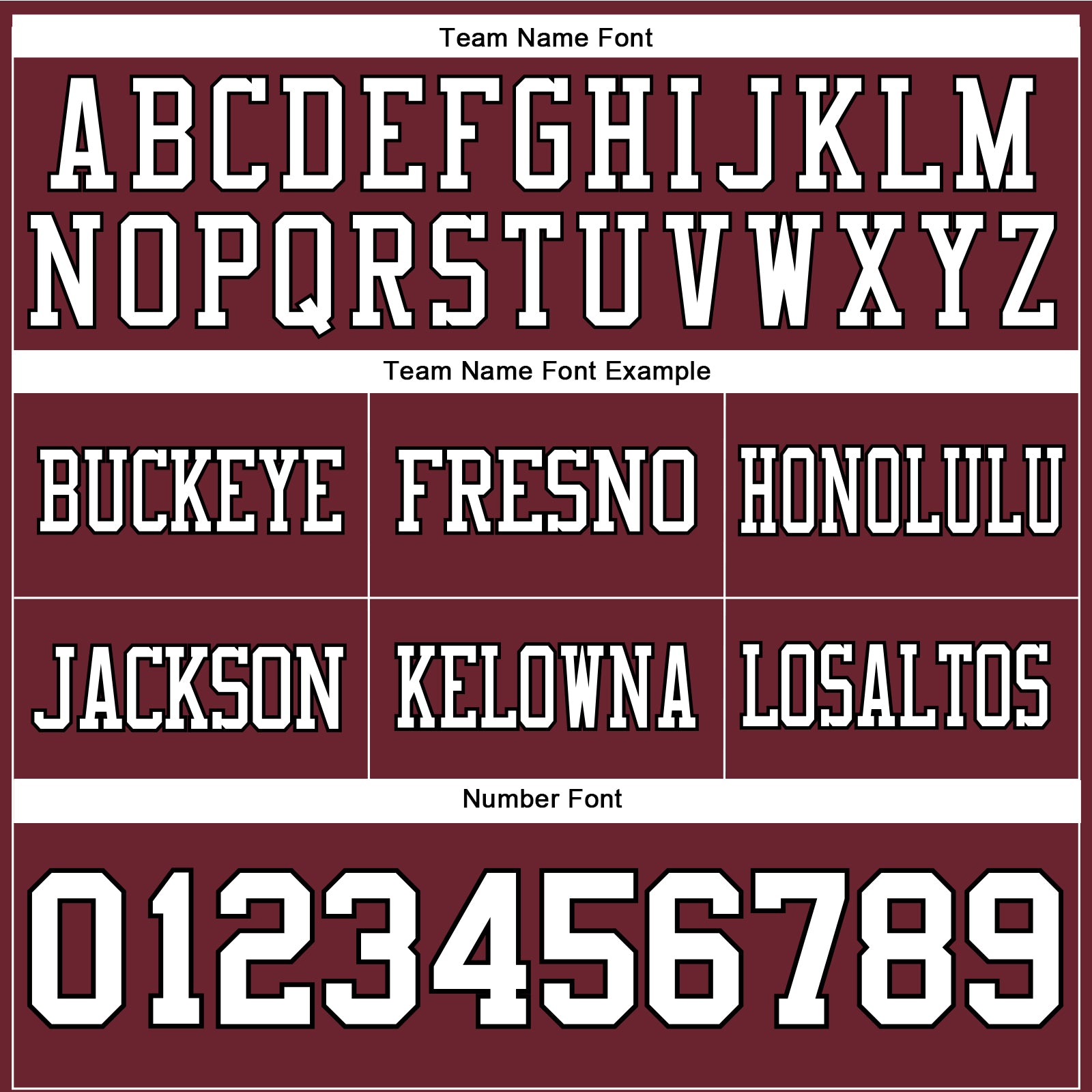 Custom Burgundy White-Black Authentic Football Jersey view 4